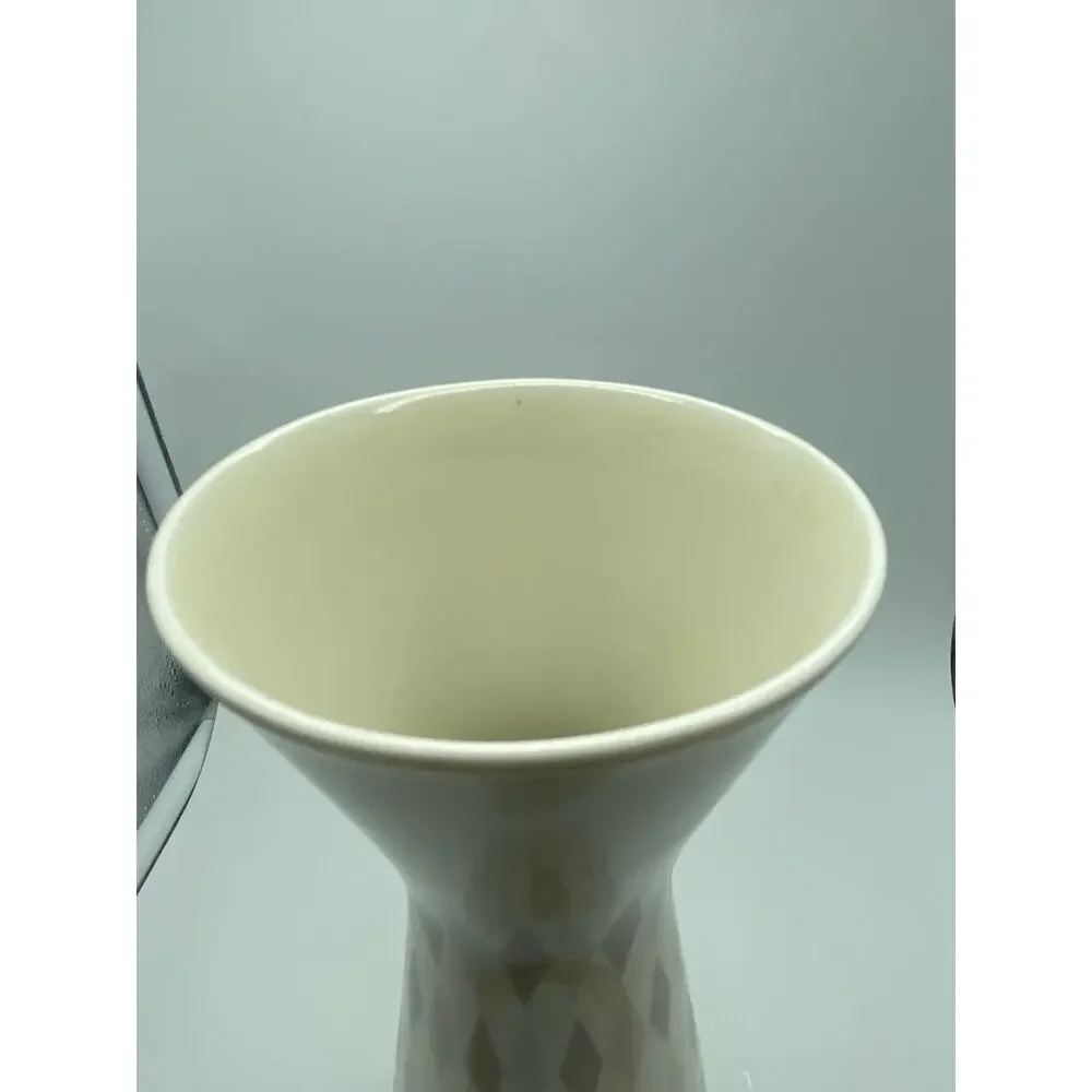 VTG Royal Bavaria Porzellan KM Germany Mid Century Hourglass Vase Graphic design